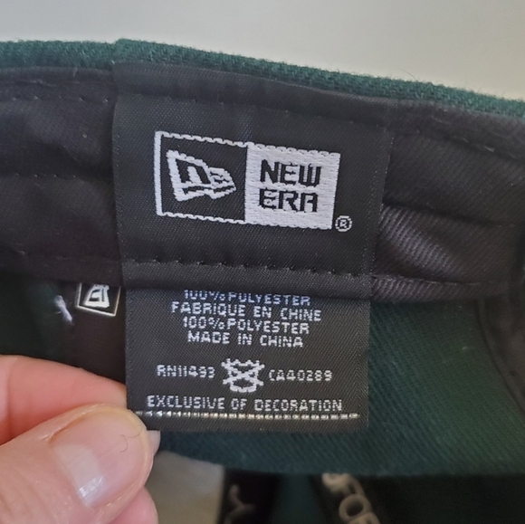 New Era 9Forty Milwaukee Bucks Basketball Green Baseball Hat Cap - Picture 12 of 12